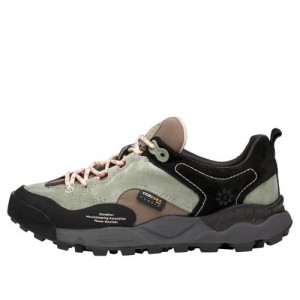 Black / Green Flower Mountain BACK COUNTRY Men's Shoes | NZHECBT