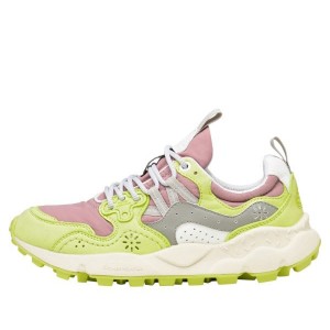 Light Green / Pink Flower Mountain YAMANO 3 Women's Shoes | NZZLUAX