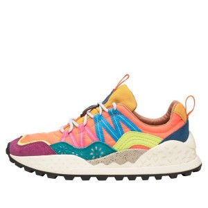 Multicolor Flower Mountain WASHI Women's Shoes | NZCKZPT