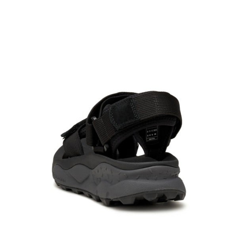 Black Flower Mountain NAZCA 2 Men's Sandals | NZRKSIU