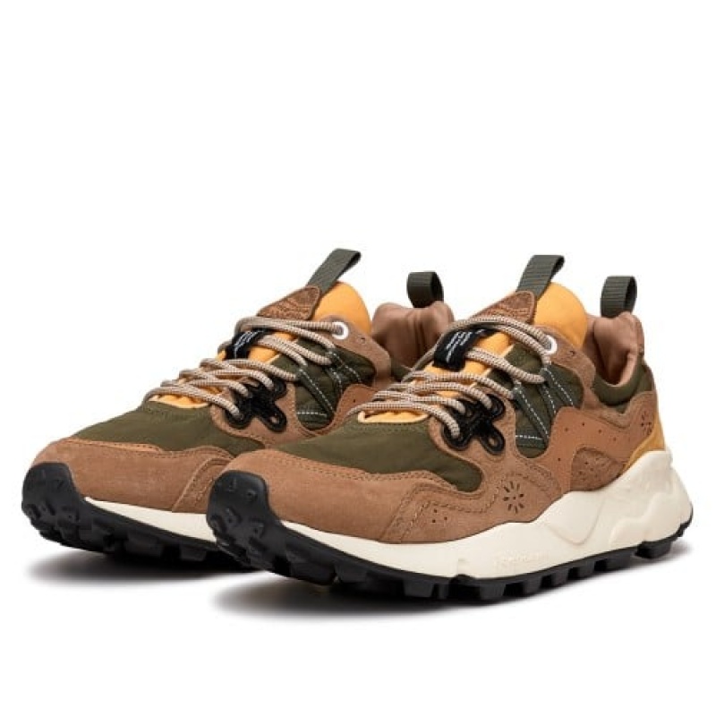 Brown Flower Mountain YAMANO 3 Men's Shoes | NZOAXRL