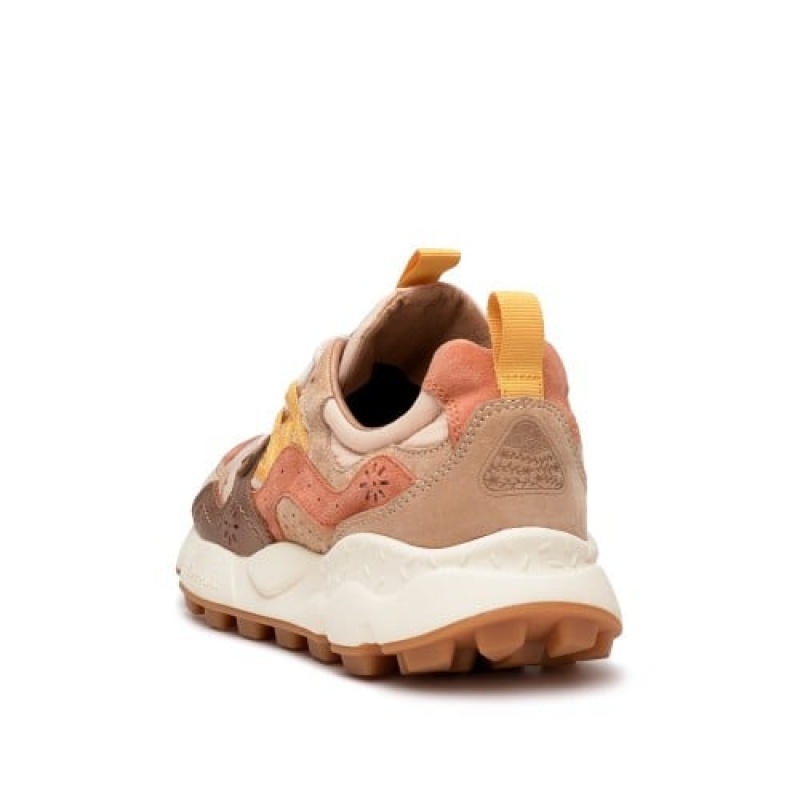 Brown Flower Mountain YAMANO 3 Women's Shoes | NZMFILS