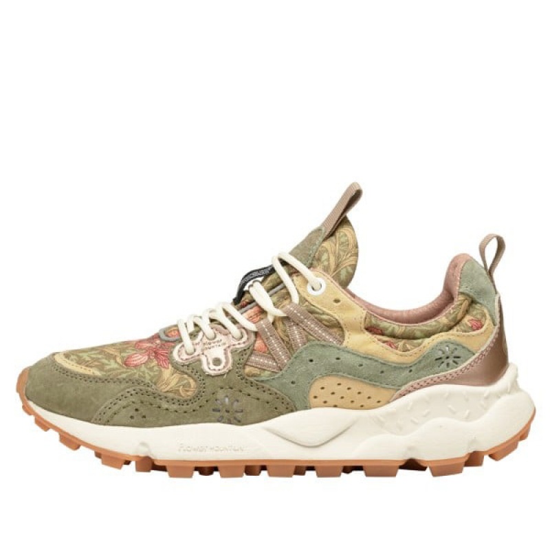 Olive Flower Mountain YAMANO 3 Women\'s Shoes | NZIOENL