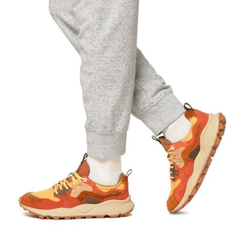 Orange Flower Mountain YAMANO 3 Men's Shoes | NZBRMOL