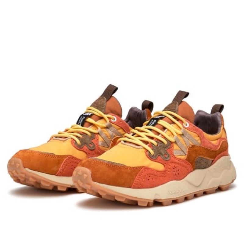 Orange Flower Mountain YAMANO 3 Men's Shoes | NZBRMOL