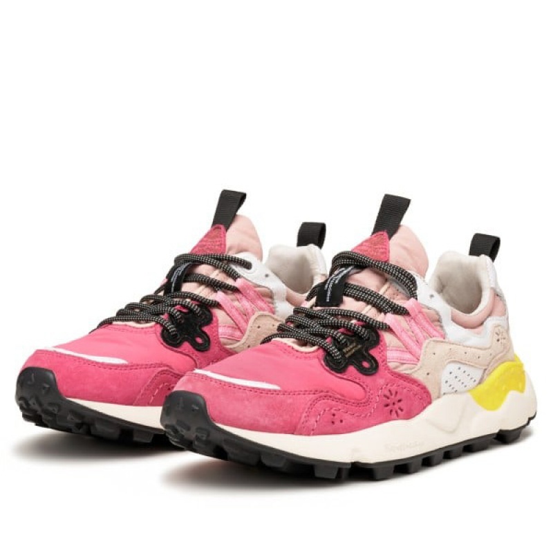 Pink Flower Mountain YAMANO 3 Women's Shoes | NZQTNXD